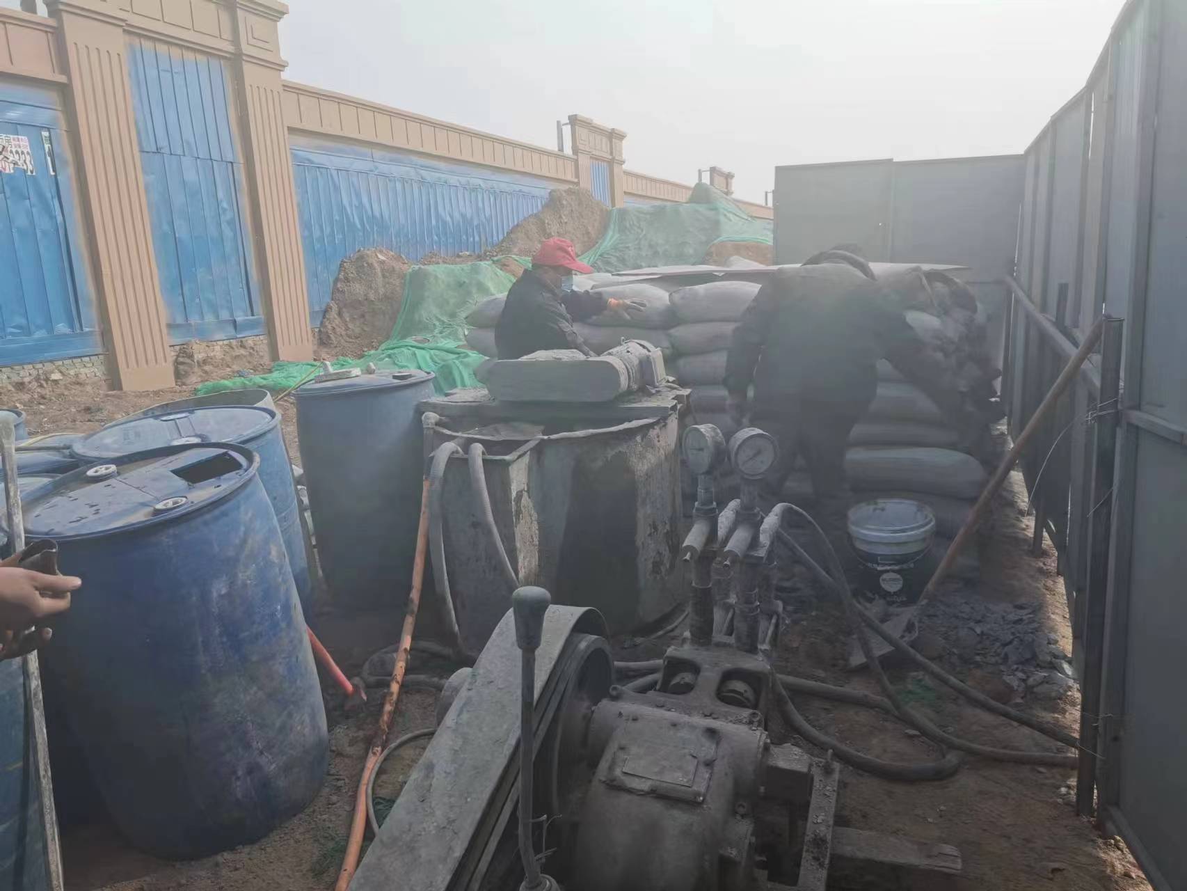 钟楼地基沉降注浆加固